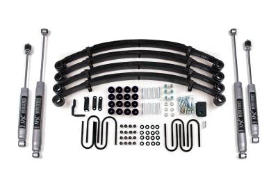 BDS 2 Inch Lift Kit w/NX2 Shocks for Jeep Wrangler YJ (87-95) (408H)