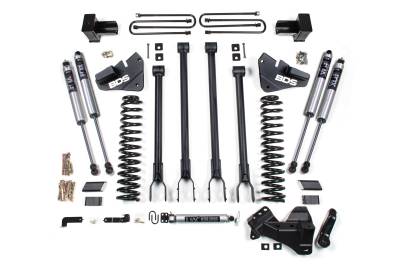 BDS 4 Inch Lift Kit w/ 4-Link and NX2 Shocks for Ford F350 Super Duty DRW (20-22) 4WD Gas (1566H)
