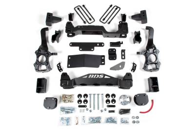 BDS 4 Inch Lift Kit w/4" Rear Block Kit for Ford F150 Raptor (17-18) 4WD (1962H)