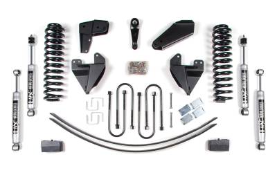 BDS 4 Inch Lift Kit w/Block Kit w/Add-A-Leaf for Ford F150/Bronco (80-96) 4WD (362H)