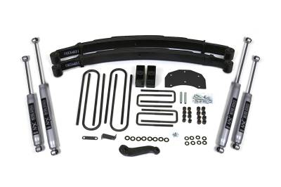 BDS 4 Inch Lift Kit w/Fox Shocks for Ford F350 Monobeam (80-96) 4WD (308FS)
