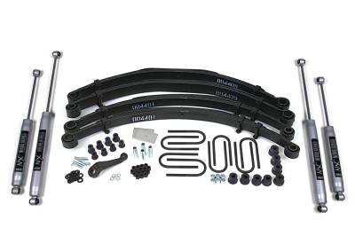 BDS 4 Inch Lift Kit w/Fox Shocks for Jeep CJ5/CJ7 (82-86) (406FS)