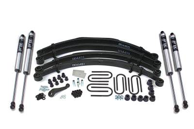 BDS 4 Inch Lift Kit w/NX2 Shocks for Jeep CJ5/CJ7 (76-81) (407H)