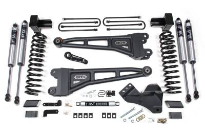 BDS 4 Inch Lift Kit w/Radius Arm and NX2 Shocks for Ford F350 Super Duty DRW (17-19) 4WD Gas (1576H)