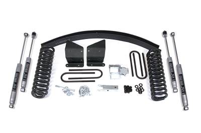 BDS 4 Inch Lift Kit w/Standard Front Shock and Rear Block Kit for Ford Bronco (78-79) 4WD (519H)