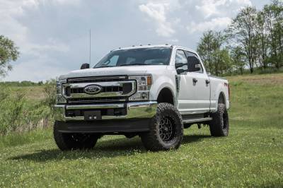 BDS 5 Inch Lift Kit w/ 4-Link, NX2 Shocks and 4" Rear Block Kit for Ford F250/F350 Super Duty (20-22) 4WD Gas (1568H)