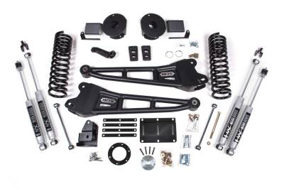BDS 6 Inch Lift Kit w/Radius Arm and Fox Shocks for Ram 2500 w/Rear Air Ride (14-18) 4WD Diesel (2102FS)