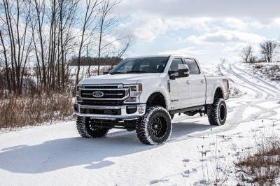 BDS 7 Inch Lift Kit w/ 4-Link for Ford F250/F350 Super Duty (20-22) 4WD Diesel (2215FPE)