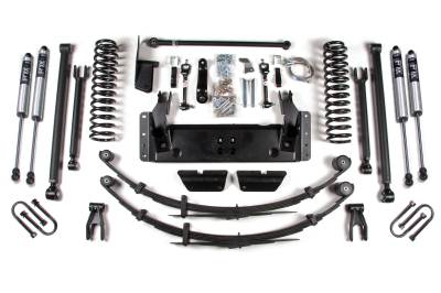 BDS 8.5 Inch Lift Kit Long Arm w/NX2 Shocks for Jeep Cherokee XJ w/Chrysler 8.25 Rear Axle (84-01) (1434H)
