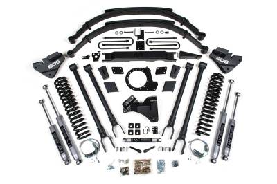 BDS 9 Inch Lift Kit w/ 4-Link and Fox Shocks for Ford F250/F350 Super Duty (20-22) 4WD Diesel (1959FS)