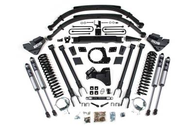 BDS 9 Inch Lift Kit w/ 4-Link and NX2 Shocks for Ford F250/F350 Super Duty (20-22) 4WD Diesel (1959H)