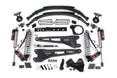 BDS 7 Inch Lift Kit w/ Radius Arm FOX 2.5 Performance Elite Ford F250/F350 Super Duty (23-26) Diesel (2259PES)