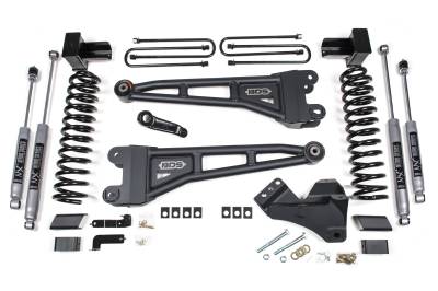 BDS 4 Inch Lift Kit w/ Radius Arms Ford F450 Super Duty (23-26) 4WD (1226FPE)