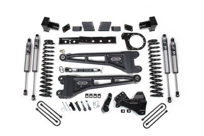 BDS 7 Inch Lift Kit w/ Radius Arms Ford F350 Super Duty DRW (23-26) 4WD Diesel (2260PS)