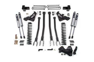BDS 4 Inch Lift Kit w/ 4-Link Ford F450 Super Duty (23-26) 4WD (1225H)