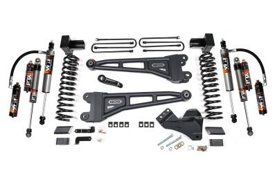 BDS 4 Inch Lift Kit w/ Radius Arms Ford F450 Super Duty (23-26) 4WD (1226FS)