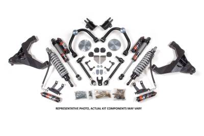 BDS 3 Inch Lift Kit FOX Coilover Conversion Chevy Silverado/GMC Sierra 2500HD/3500HD (11-19) Diesel 4WD (1825PSS)