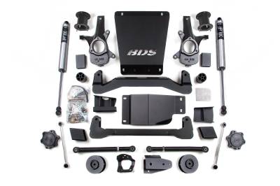 BDS 4.5 Inch Lift Kit Chevy/GMC Avalanche, Suburban, Tahoe, or Yukon 1500 (07-14) 4WD (905FS)