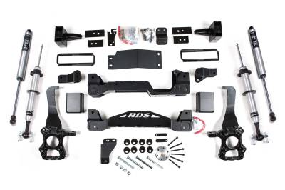 BDS 6 Inch Lift Kit FOX 2.0 Strut  Ford F150 (2014) 4WD (1304FSR)