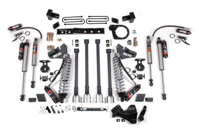 BDS 6 Inch Lift Kit w/ 4-Link FOX 2.5 Performance Elite Coil-Over Conversion Ford F350 Super Duty DRW (20-22) 4WD Diesel (1987FPE)