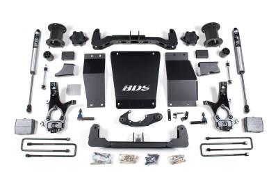 BDS 6.5 Inch Lift Kit Chevy Silverado or GMC Sierra 1500 (14-18) 4WD (706FS)